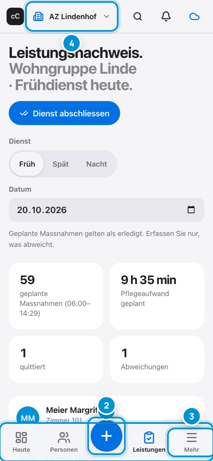 Unterwegs. Auf dem Smartphone.