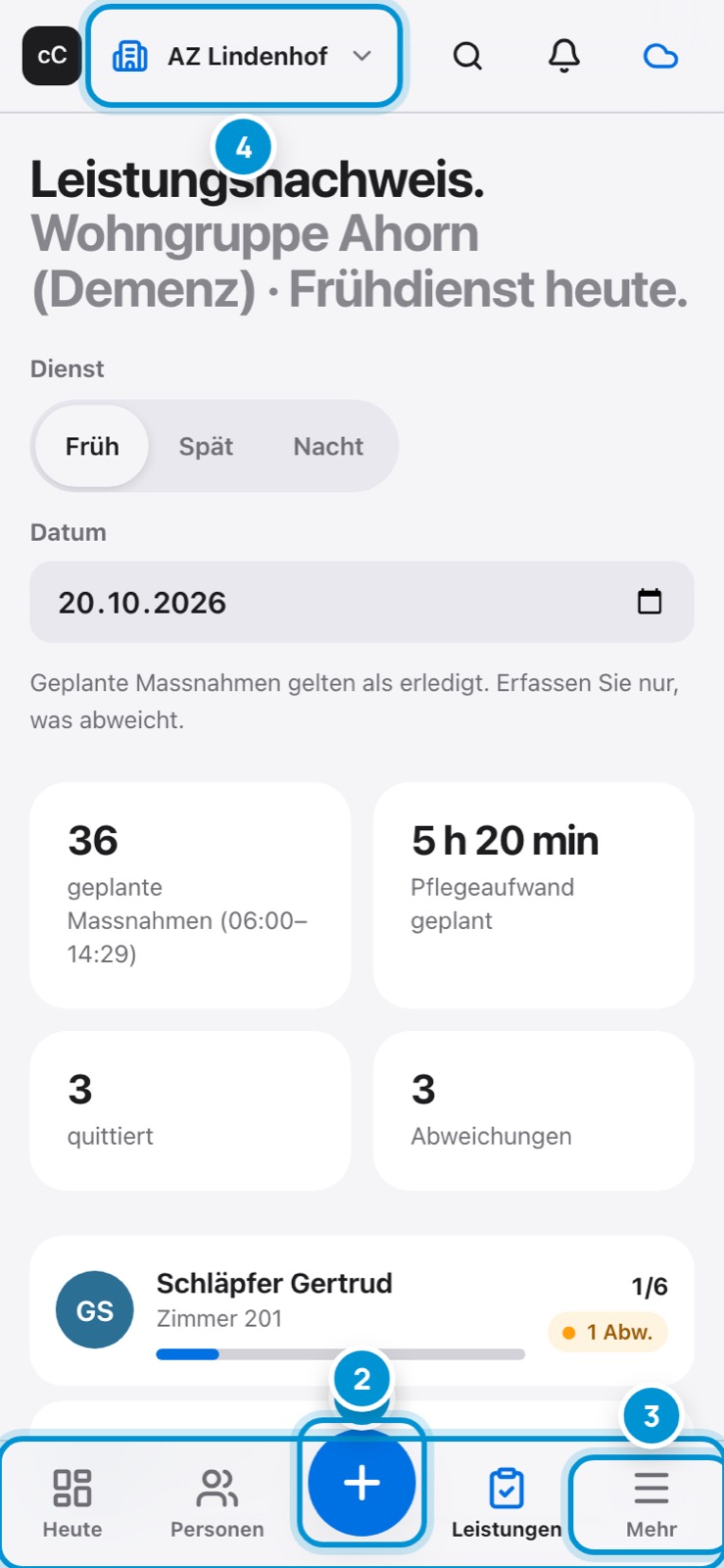 Unterwegs. Auf dem Smartphone.
